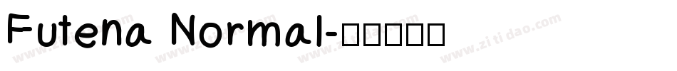 Futena Normal字体转换